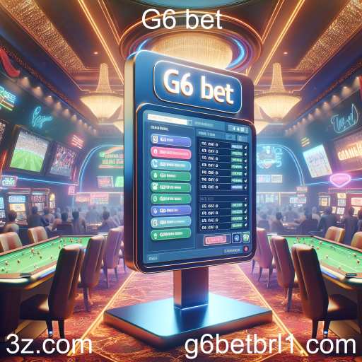Apostas Esportivas: A Emoção de Apostar no G6 Bet